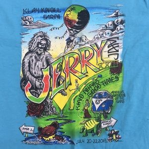Grateful Dead Jerry Jam festival T-shirt